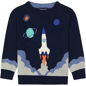 NWT Navy Rocket Sweater by Andy & Evan - Size 7